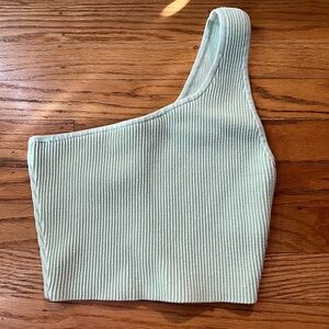 Aritzia babaton one shoulder top